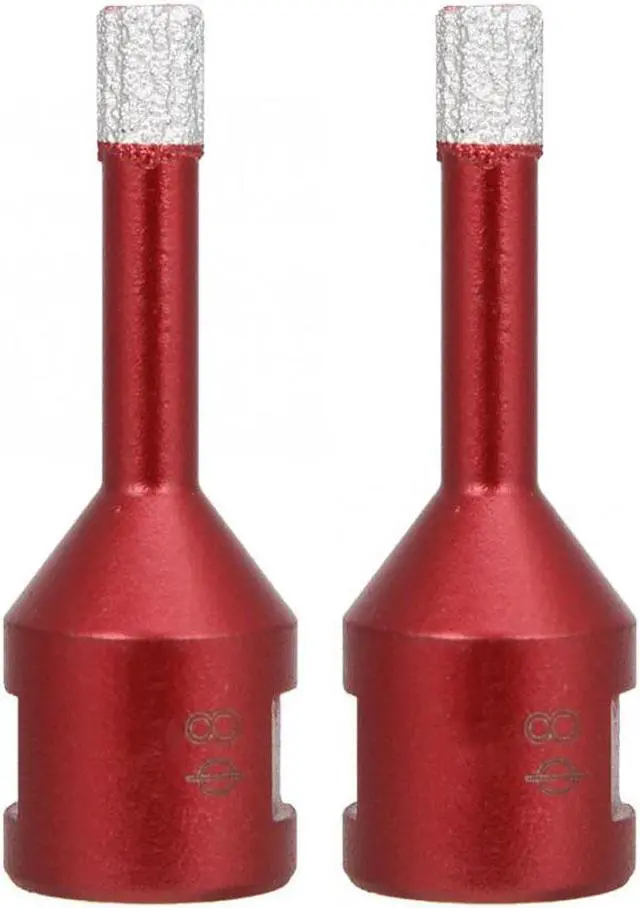 Main image of 2 Pcs Diamond Hole Opener 8mm Soldering Drill Bit M14 Female Thread for Angle Grinder Wood Hole Saw Drill Bit