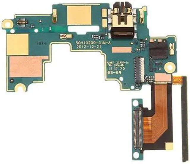Main image of Mainboard Volume Control Button Earphone Jack Flex Cable Replacement for HTC One M7 801e 801n