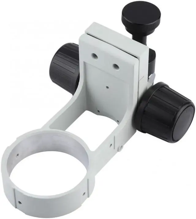 Alt view image 5 of 7 - Stereo Microscope Bracket Diameter 76mm Focusing Bracket with Tail Microscopio Binocular