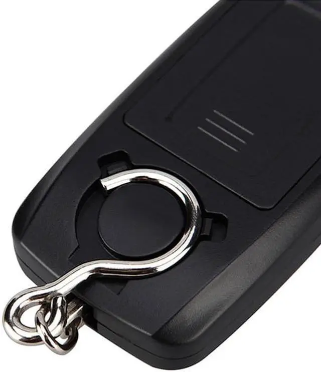 Alt view image 4 of 4 - Portable Digital hanging hook fish scale 45kg/10g for Traveling Suitcase baggage pocket Luggage Scale weight bags scale (Black)