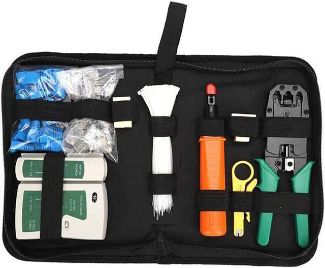 Main image of Computer Network Maintenance Tool Kit Cable Installation Kit Network Cable Repairing Kit Network Tool Repair Kit