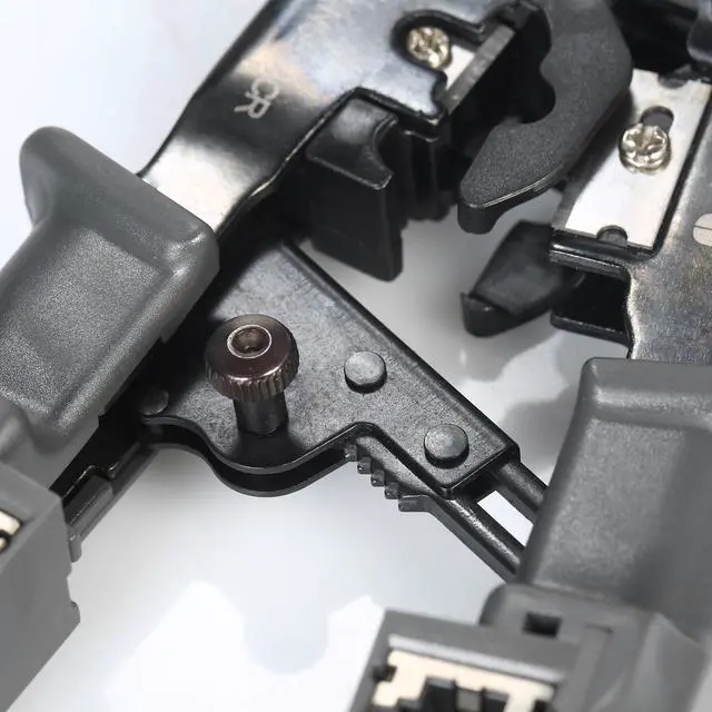 Alt view image 4 of 7 - TNI-U TU-N5684CR 2 in 1 Wire Crimping and Testing Pliers RJ11 RJ12 RJ45 Cable Crimper Wire Stripper Cutter Wire Tester