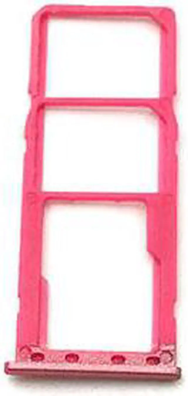Main image of SIM Card Tray Slot Holder Replacement Part For Samsung Galaxy M10 M05 (Red)