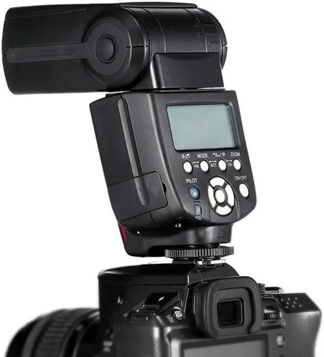 Alt view image 3 of 7 - YONGNUO YN560 ? 2.4GHZ Flash Speedlite Wireless Transceiver Integrated for Canon Nikon Panasonic Pentax Camera
