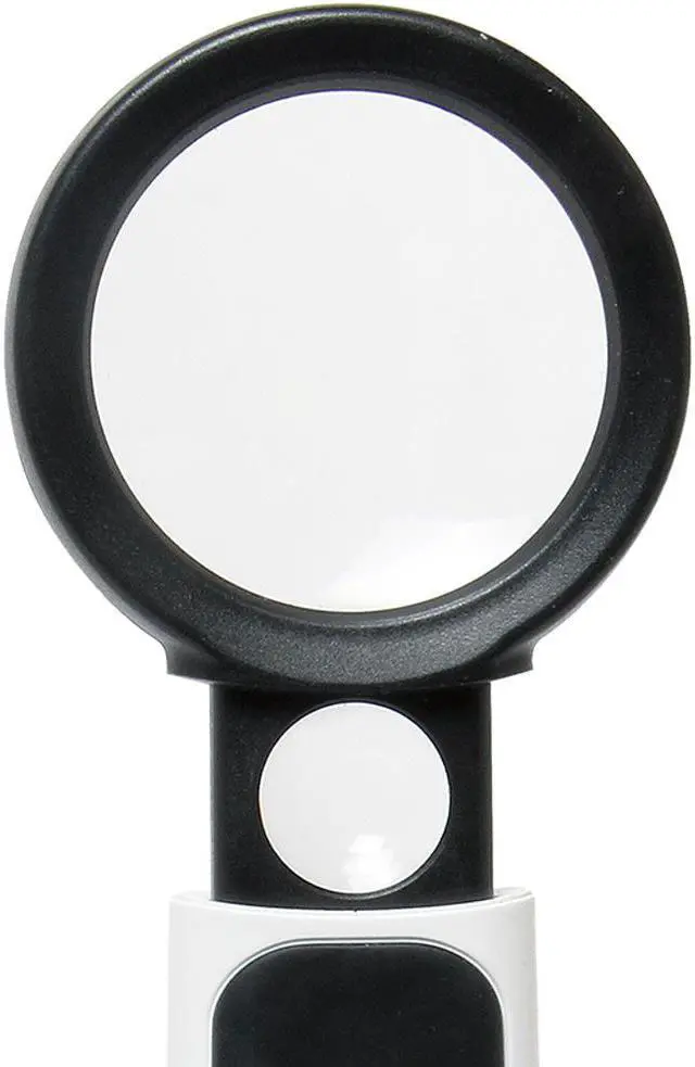 Alt view image 7 of 7 - Pro'sKit MA-023 3.5X Times Handheld Magnifying Glass With Telescopic Belt LED Lights 20 Times Electronic Headlight