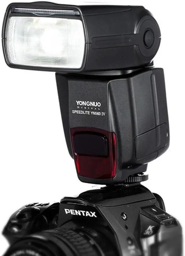 Alt view image 2 of 7 - YONGNUO YN560 ? 2.4GHZ Flash Speedlite Wireless Transceiver Integrated for Canon Nikon Panasonic Pentax Camera