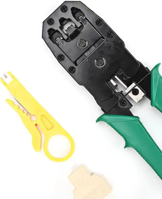 Alt view image 2 of 6 - Computer Network Maintenance Tool Kit Cable Installation Kit Network Cable Repairing Kit Network Tool Repair Kit