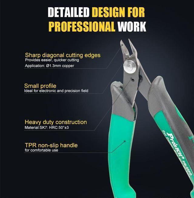 Proskit Mini Electrical Wire Cable Cutters Diagonal Cutting Pliers