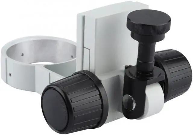 Alt view image 6 of 7 - Stereo Microscope Bracket Diameter 76mm Focusing Bracket with Tail Microscopio Binocular