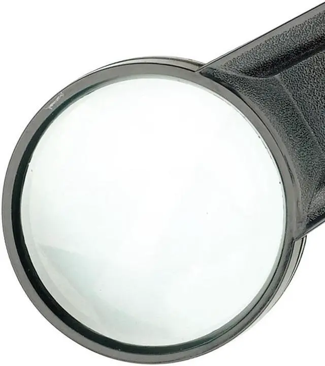 Alt view image 3 of 7 - Pro'sKit 8PK-MA006 Round Hand-Held 4X Magnifier With Lllumination LED Light For Viewing Micro-Ltems PC Board Reading Books