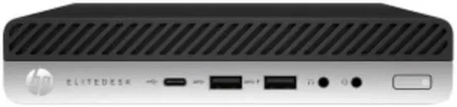 Alt view image 11 of 12 - HP 4SX31UT EliteDesk 705 G4 Desktop Computer A10-9700E 8GB 256GB SSD W10P