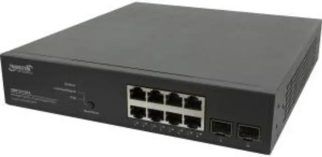 Alt view image 5 of 9 - TRANSITION NETWORKS SM8TAT2SA-NA SMART MANAGED POE+ SWITCH8PORT