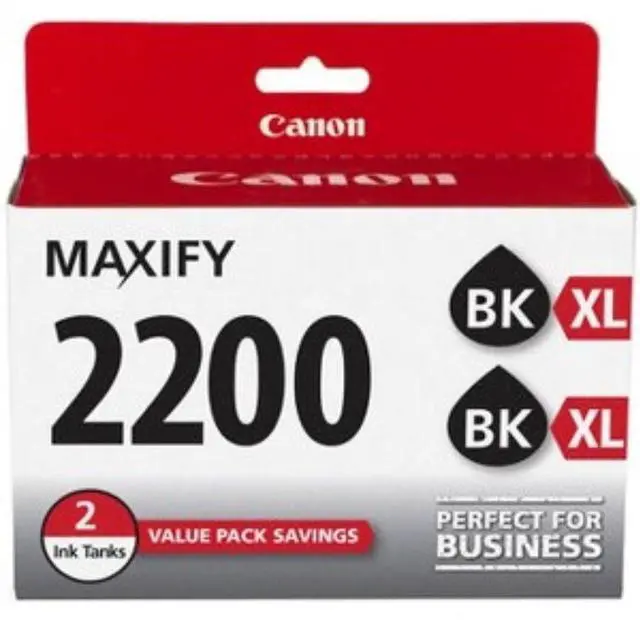 Alt view image 5 of 9 - PGI-2200XL BLACK TWIN PACK FOR