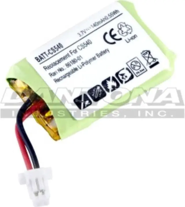 Alt view image 2 of 3 - CS540 BATTERY 86180-01