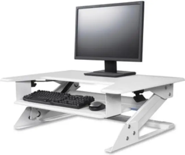 Alt view image 7 of 11 - Kantek STS900W Sits On Desk Surface For Full Stability
