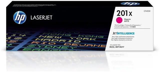 Alt view image 2 of 2 - HP 201X High Yield LaserJet Toner Cartridge - Magenta