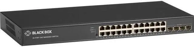 Alt view image 3 of 4 - 28 PORT ETHERNET MANAGED SWITCH