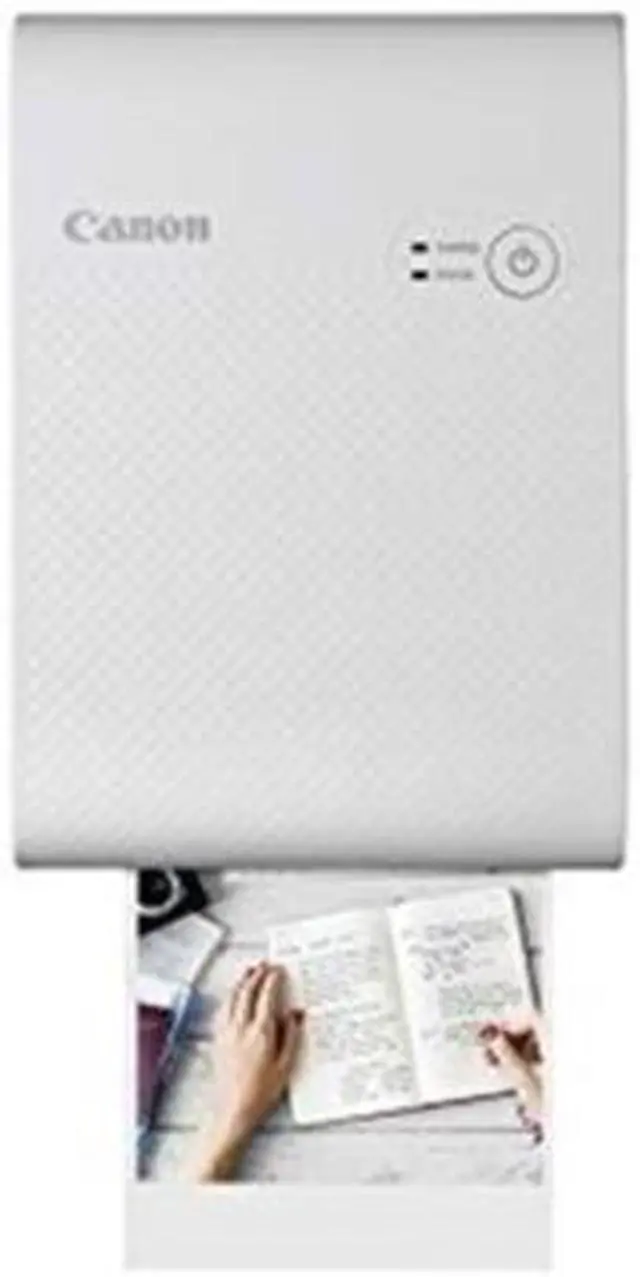 Alt view image 8 of 20 - Canon SELPHY QX10 Compact Square Photo Printer, White