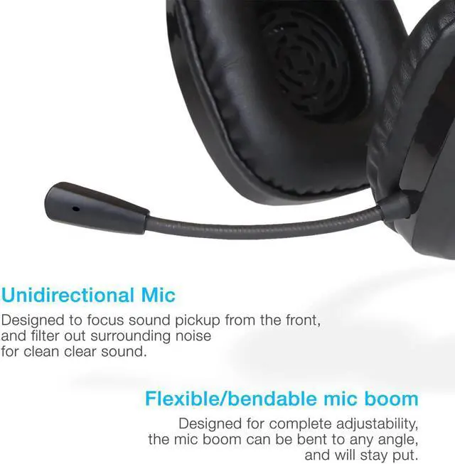 Alt view image 4 of 17 - Cyber Acoustics AC-6012 USB Stereo Headset