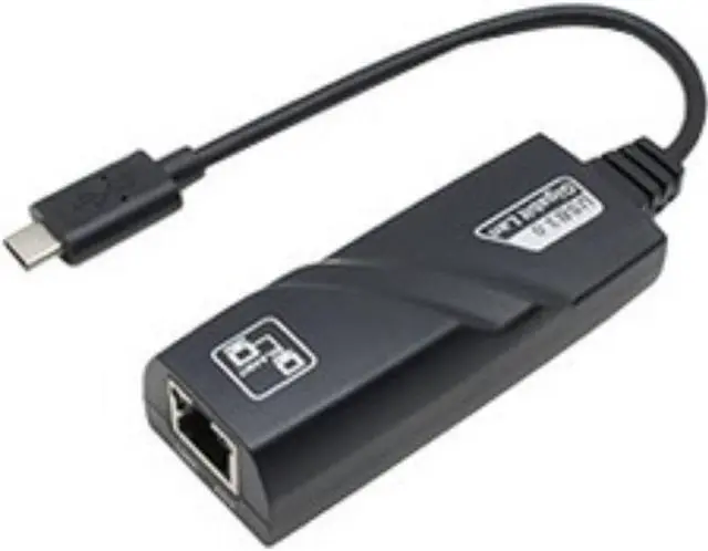 Alt view image 5 of 9 - Addon Usb 3.1 (C) Male To Rj-45 Female Black Adapter