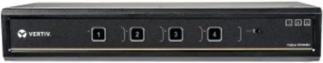 Alt view image 2 of 5 - VERTIV-A-SECURE PRODUCTS SC945H-001 4PORT HDMI DH SECURE KVM DPP