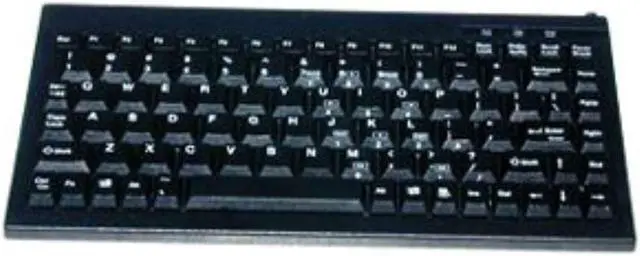 Alt view image 10 of 10 - SolidTek KB-595BU Solidtek Mini 88 Keys POS Keyboard Black USB KB-595BU - USB - 88 Key - PC - QWERTY