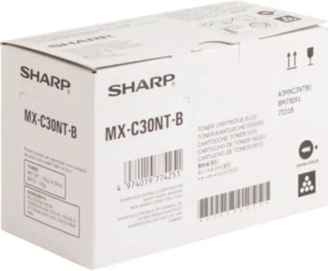 Alt view image 7 of 10 - Sharp Toner Cartridge - Black - Laser - High Yield - 6000 Page