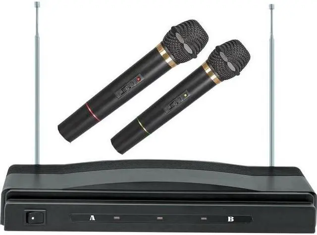 Alt view image 8 of 16 - Supersonic SC-900 Professional Wireless Dual Microphone System