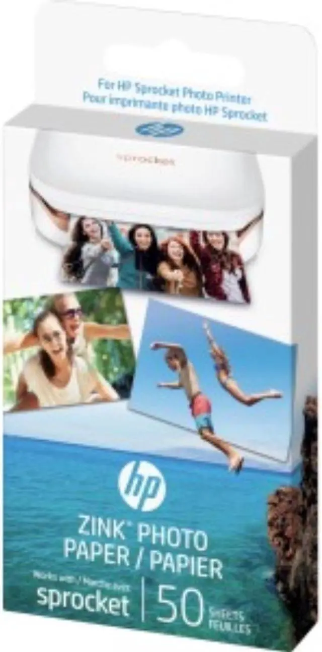 Alt view image 16 of 20 - HP Glossy Photo Paper, 2 x 3, 50/Pack (1DE39A)