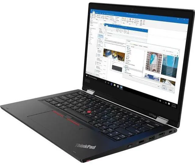 Alt view image 6 of 12 - Lenovo ThinkPad L13 Yoga 2-in-1, 13.3" FHD Touch Display, Intel Core i5-10210U Upto 4.2GHz, 8GB RAM, 256GB NVMe SSD, HDMI, DisplayPort via USB-C, Card Reader, Wi-Fi, Bluetooth, Windows 10 Pro
