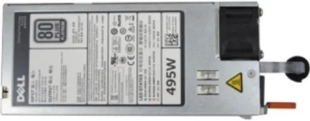 Alt view image 4 of 12 - Dell - Power supply - hot-plug / redundant (plug-in module) - 495 Watt