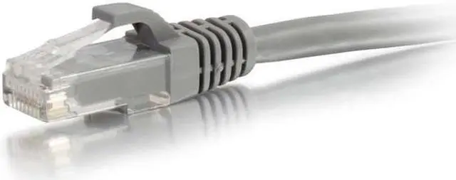 Alt view image 5 of 5 - C2G 50887 100 ft. Cat6a Snagless Unshielded (UTP) Ethernet Network Patch Cable - Gray