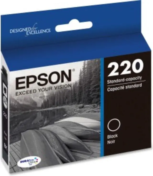 Alt view image 4 of 4 - Epson DURABrite Ultra Ink T220 Ink Cartridge - Black