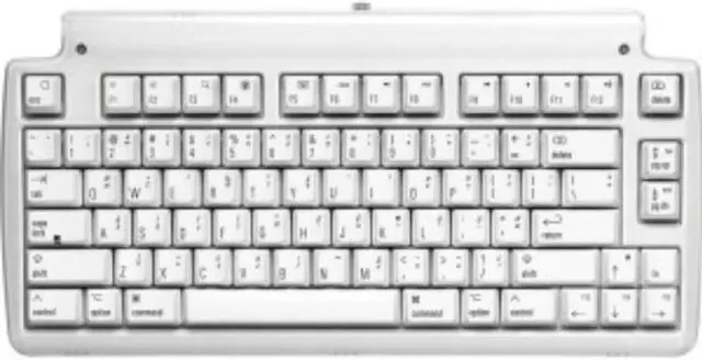 Alt view image 5 of 11 - Matias Mini Tactile Pro For Mac Mechanical Keyboard (white