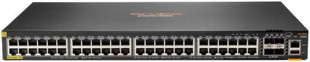 Main image of HPE Aruba 6200F 48G Class4 PoE 4SFP+ 740W Switch - switch - 52 ports -  (JL728A)