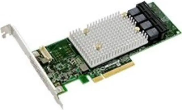 Alt view image 7 of 8 - Microsemi 16port Smartraid 3154-16i 12gbps Gen 3 Sas/sata Adapter