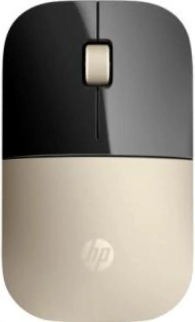 Alt view image 5 of 15 - HP Z3700 2.4GHz Wireless Mouse Gold/Black (X7Q43AA#ABL)