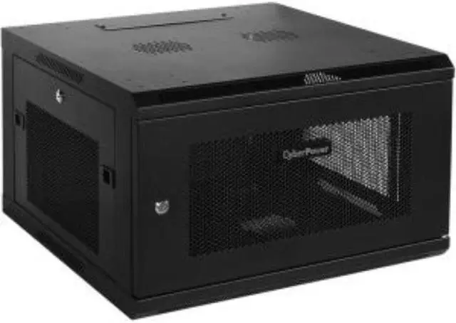 Alt view image 12 of 17 - CyberPower CR6U61001 6U Carbon Wall Mount Enclosure