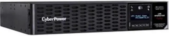 Alt view image 20 of 20 - CyberPower PR1500RTXL2UCN - UPS - 2U - line-interactive - 100/110/120/125 VAC - 1500Watt - 1500VA - USB, Serial, SNMP, Relay, Cloud, EPO - 8 NEMA 5-15R - Black