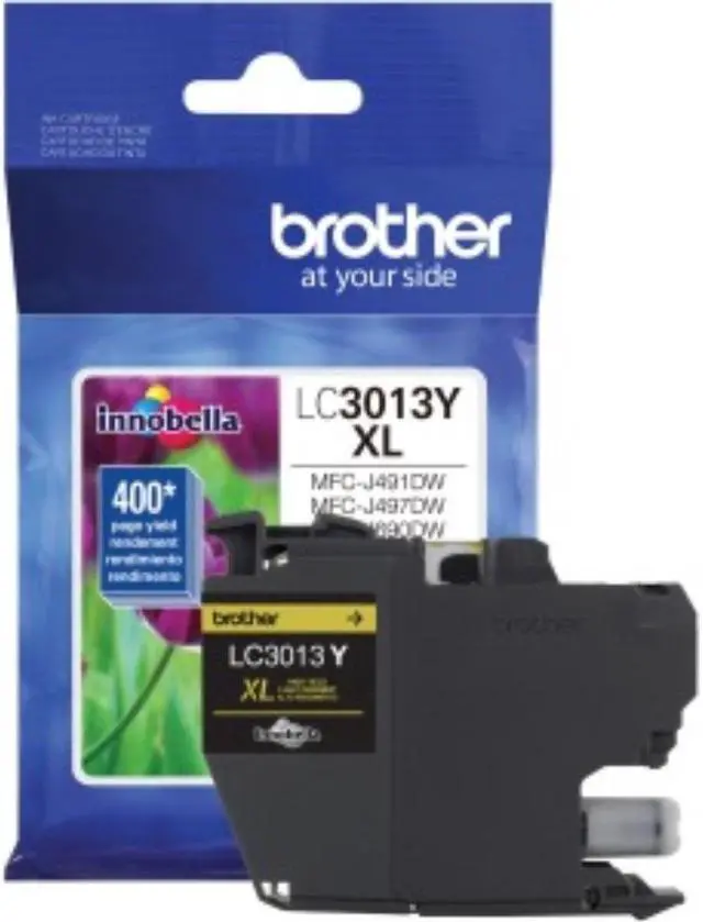 Main image of Brother LC3013Y High Yield Original Ink Cartridge Single Pack Yellow