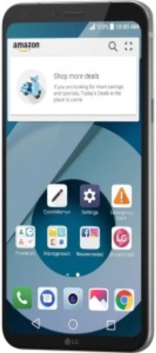 Alt view image 15 of 15 - LG Q6 US700 32 GB Smartphone - 4G - 5.5" Active Matrix TFT LCD 2160 x 1080 Full HD Plus Touchscreen - Qualcomm Snapdragon 435 Octa-core (8 Core) 1.40 GHz - 3 GB RAM - 13 Megapixel Rear / 5 Megapixel