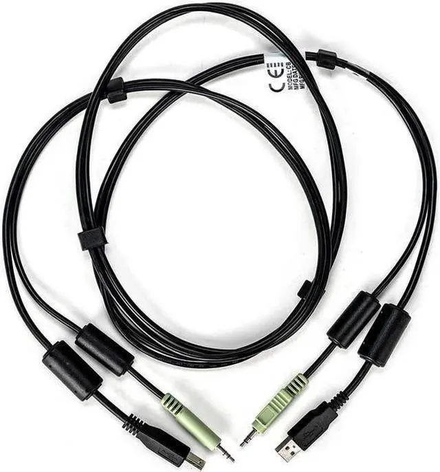 Alt view image 5 of 6 - Avocent 6 ft. 4-port desktop USB keyboard, mouse & HDMI video cable with audio - Use with SV220H-001 or SV24 CBL0130