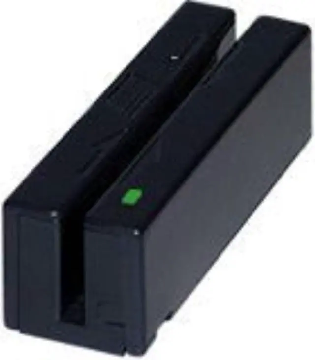 Alt view image 3 of 4 - MagTek USB HID 3-Track Mini Swipe Card Reader (Black)