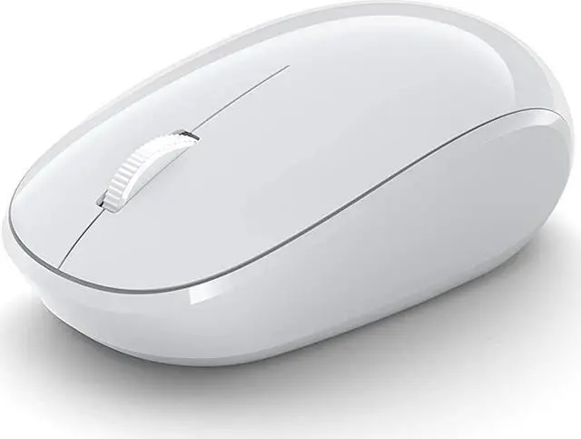 Alt view image 5 of 5 - Microsoft Bluetooth Mouse -Glacier. Comfortable Design, Right/Left Hand Use, 4-Way Scroll Wheel, Wireless Bluetooth Mouse for PC/Laptop/Desktop, Works with for Mac/Windows Computers