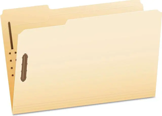 Alt view image 2 of 20 - Pendaflex Fastener Folders 2 Fasteners 1/3 Cut Tabs Legal Manila 50/Box FM313