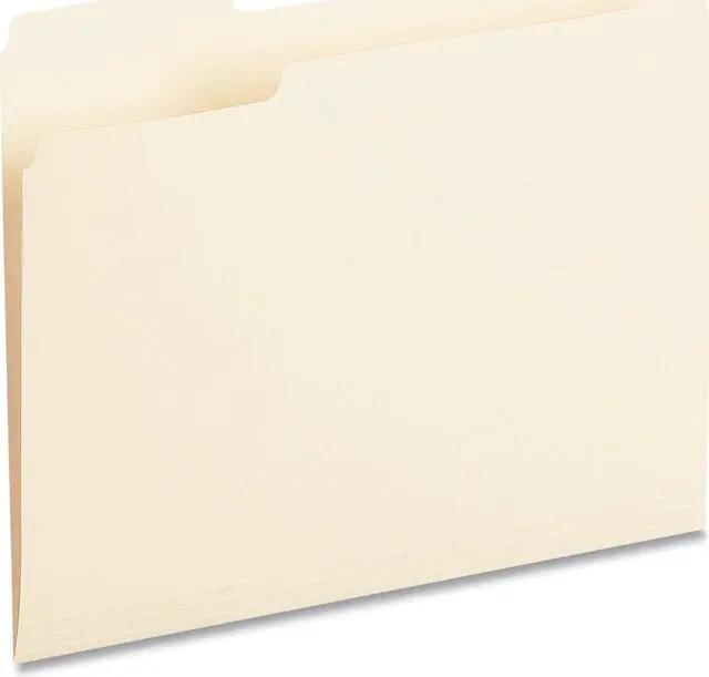 Alt view image 4 of 6 - UNIVERSAL File Folders 1/3 Cut First Position One-Ply Top Tab Letter Manila 100