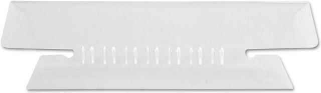 Alt view image 2 of 4 - Pendaflex Hanging File Folder Tabs 1/3 Tab 3 1/2 Inch Clear Tab/White Insert 25
