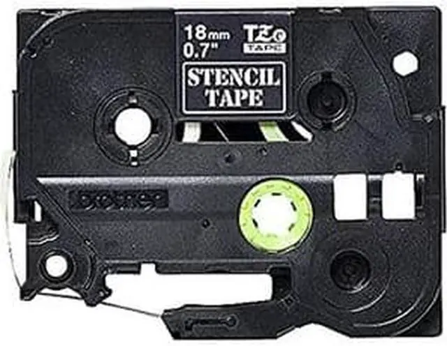 Alt view image 2 of 6 - Brother STE141 Non-Adhesive Stencil Tape 0.7 In X 9.8 Ft (18Mm X 3M)