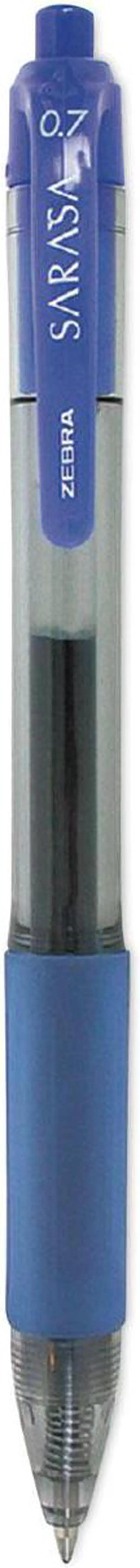 Alt view image 4 of 11 - ZEBRA PEN CORP. Sarasa Retractable Gel Pen Blue Ink Medium 36/Pack 46236