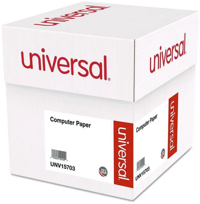 Alt view image 3 of 5 - Two-Part Carbonless Paper, 15Lb, 9-1/2 X 11, Perforated, White, 1650 S